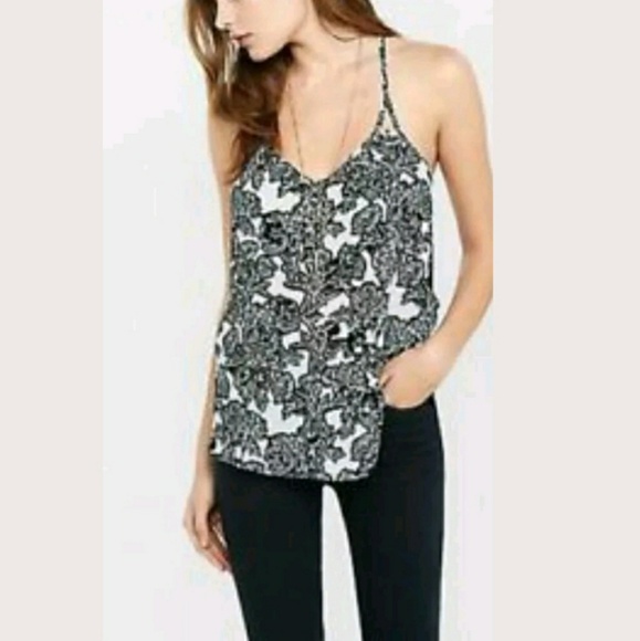 Express | Sequin Tank - Picture 1 of 8
